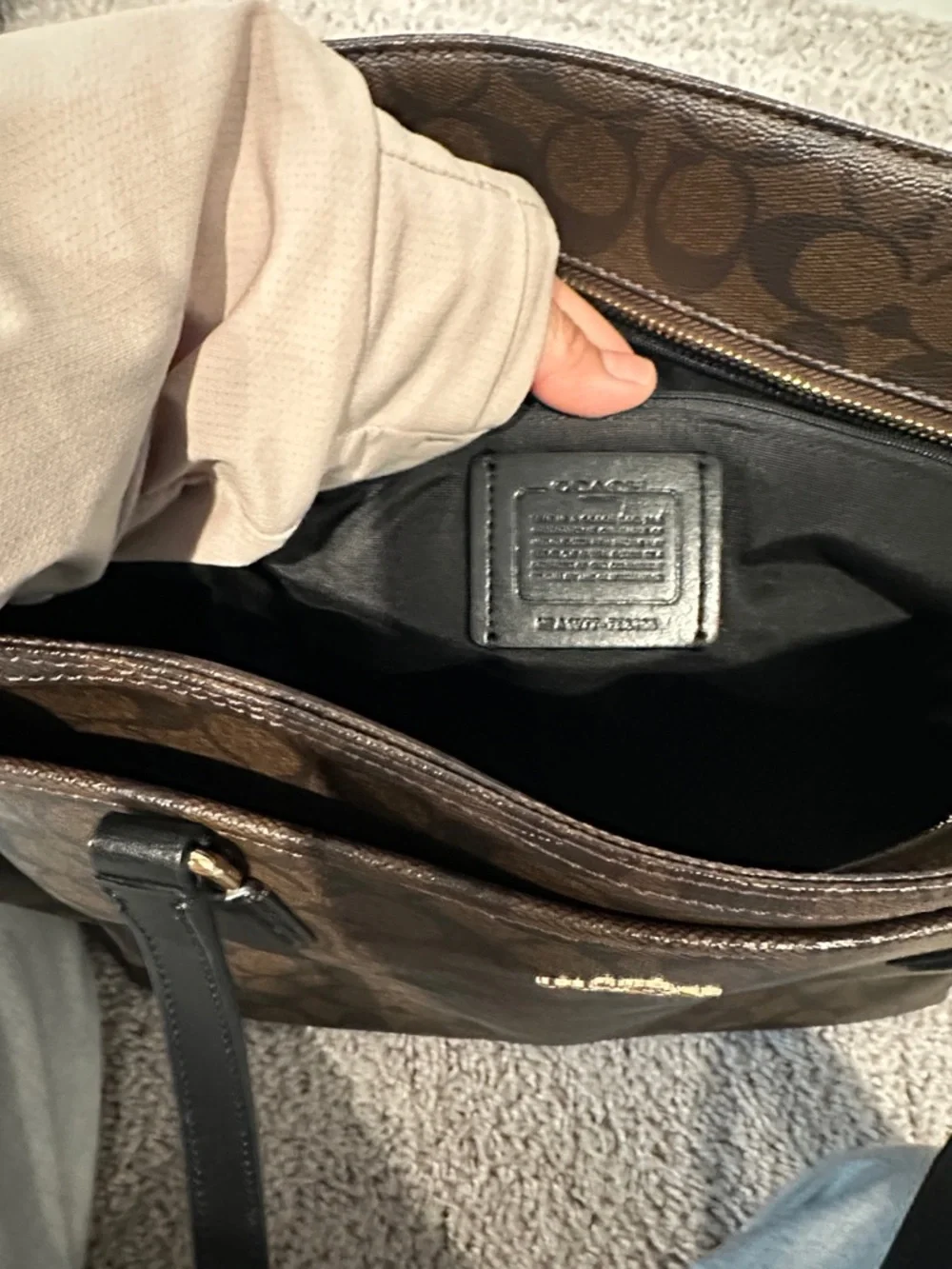 Coach Diaper Tote - Picture 5 of 10